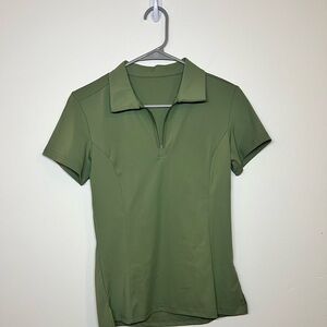 Women's Green Polo Shirt